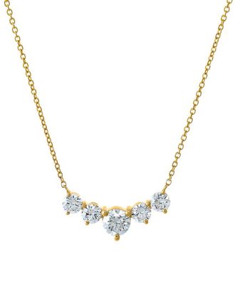 Adina Eden 14K 1.04 ct. tw. Lab-Grown Diamond Necklace