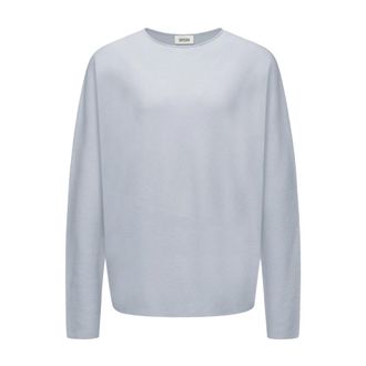 Drykorn Truien & Vesten, Dames, Blauw, S, Blauwe Pullover Sweater