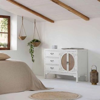Wanderlust Deco Aparador de madera 106 x 36 x 73h cm