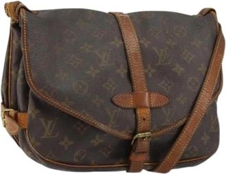 Louis Vuitton Pre-owned Cross Body Bag - Dames - Vintage Schoudertas - Bruin - ONE Size - Vintage