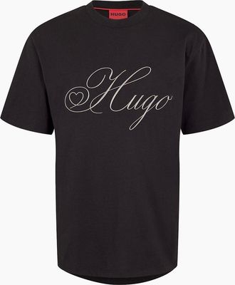 HUGO BOSS Mens Mens Dalent 10272987 01 Polo Shirt - Black - Size: 36