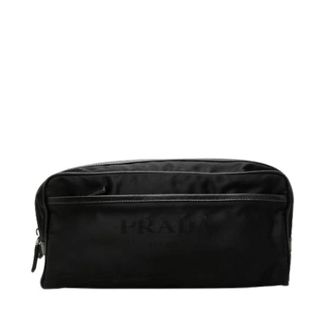 Prada Pre-owned Vintage Pouch - - Pre-owned - Donna - Nero - ONE SIZE