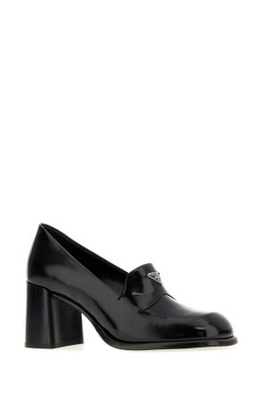 Prada Loafer Heel - Black