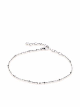 Monica Vinader Schakelarmband met kralen - Zilver
