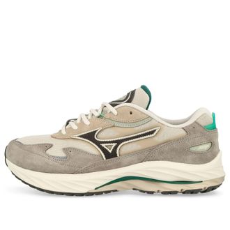 Mizuno Wave Rider B Light Beige Dark Grey Mint Green D1GA330916