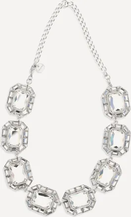 Self Portrait Collana in argento con cristalli Woman UNI