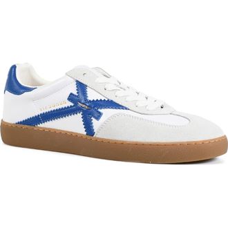 John Richmond Low Top Sneakers in White/Bluette at Nordstrom, Size 10