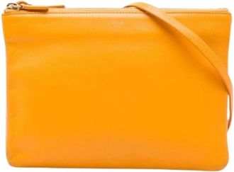 Celine Pre-owned Trio Crossbody Bag - - Pre-owned - Donna - Arancione - ONE SIZE
