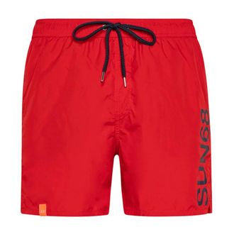 Sun 68 Uomo, Costumi da bagno, Rosso, S, new