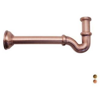 OEM Sifone A S Tappo Laterale Senza Piletta 11/4 Misura: 11/4 Bronzato