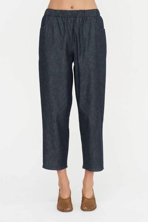 Dusan Carrot Wide Leg Jeans In Medium Blue