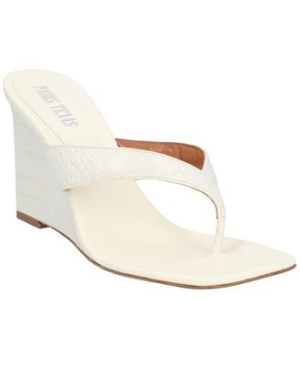 PARIS TEXAS Lola Leather Sandal