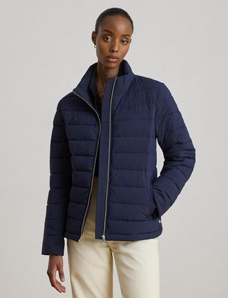 Ralph Lauren Korte donsjas met opstaande kraag