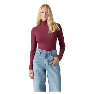 Levi's Dames/Dames Slim Turtleneck (Bourgondi&euml;)