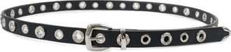 Petit Moments Rivet Studded Belt in Black at Nordstrom, Size X-Small