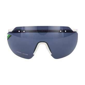 Tommy Hilfiger Sunglasses, male, White, Size: ONE SIZE White Green Sunglasses TH 1804/S 07R