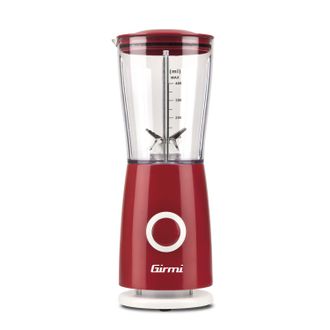 Girmi Girmi Fr0302 Licuadora Batidora De Vaso 170 W Rojo, Transparente, Blanco