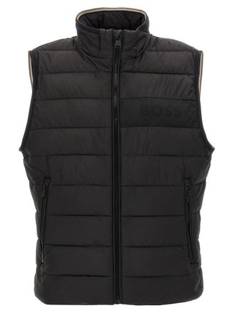 新品 メンズ BOSS TECHDOWN VEST ブラック 新品 メンズ BOSS TECHDOWN VEST ブラック
