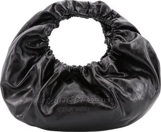 Alexander Wang Zwarte tassen met magnetische sluiting - Dames - Handtassen - Zwart - ONE Size - Leer - Tassen