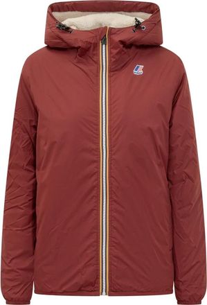 K-Way Le Vrai 4.0 Claude Orsetto - Heren - Winterjassen - Rood - S - Leer - Jassen