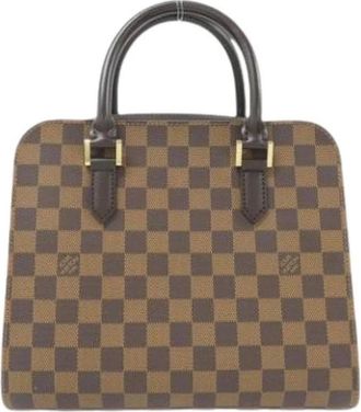 Louis Vuitton Pre-owned Handbags, female, Brown, Size: ONE SIZE Pre-owned Vintage Monogram Canvas Handbag