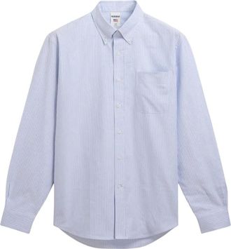 Sebago Heren, Overhemden, Blauw, Maat: XL Katoen