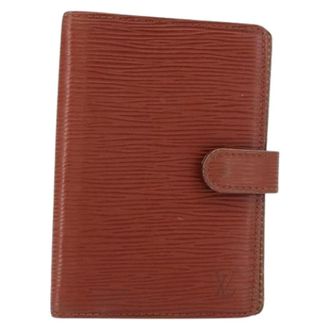 Louis Vuitton Accessorio da ufficio Pre-owned in pelle - - Pre-owned - Donna - Marrone - ONE SIZE