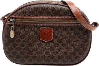 Celine Pre-owned Cross Body Bags, female, Brown, Size: ONE SIZE Pre-owned Vintage Crossbody Bag