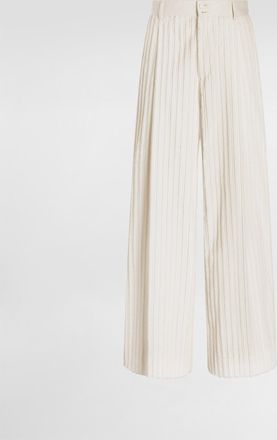 Dolce & Gabbana Corduroy Trousers - Man Pants And Shorts White 44