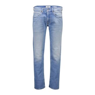 Replay Jeans, Heren, Blauw, W33 L32, Denim, Grover Straight Fit Denim Jeans