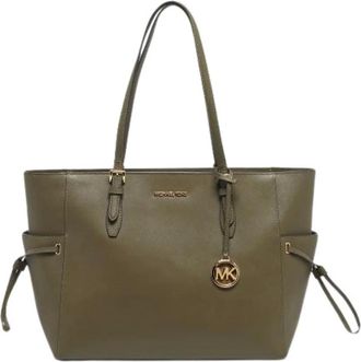 Michael Kors Pre-owned Tote Bags, female, Green, Size: ONE SIZE Pre-owned Leather Shoulder Bag