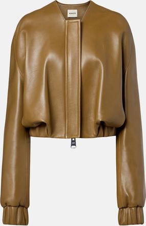 Khaite Cordan leather jacket