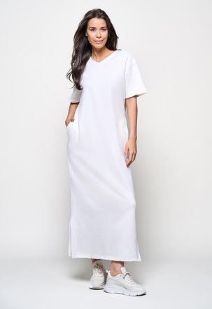 Mart Visser Caroline Tensen Ella Sweat Jurk Off White