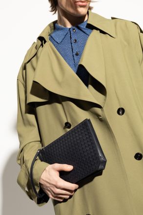 Bottega Veneta Handbag, Mens, Navy Blue