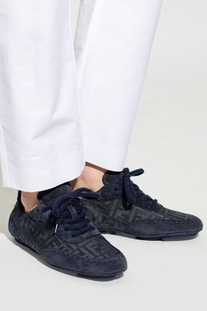 Fendi Fit Sports Shoes, Mens, Navy Blue