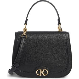 Kate Spade New York kyla pebbled leather top handle bag in Black at Nordstrom Rack
