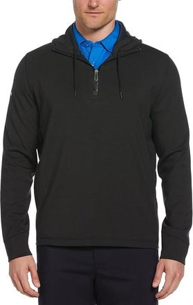 Callaway Midweight Aquapel Thermal Hoodie Mens Clothing Black Heather 1 : 3XL, Elastane/Lyocell/Polyester