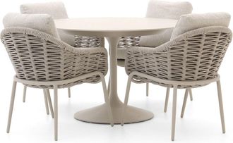 Suns Casto/Nova &oslash;120cm dining tuinset 5-delig