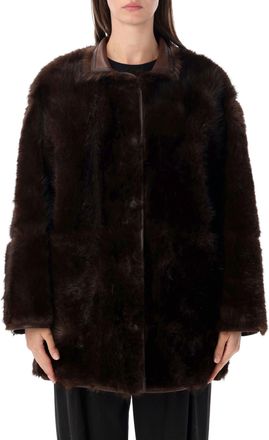 Urban Code Midi Jacket Toscana Faux Fur Reversabel Reversible Jacket