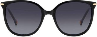 Carolina Herrera Grey Shaded Square Ladies Sunglasses HER 0229/S 0P9X/9O 55