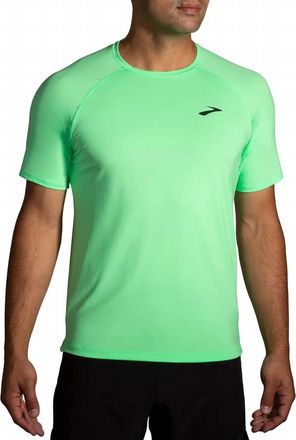 Brooks Atmosphere Short Sleeve 2.0 In Neo Green