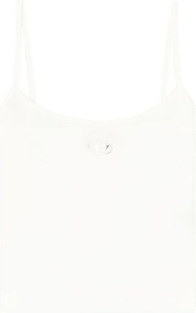 Diesel T-Hupy-Od Top - Dames - Tops zonder mouwen - Wit - M - Tops
