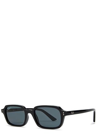 Ray-Ban Zuri Rectangle-frame Sunglasses - Black - One Size