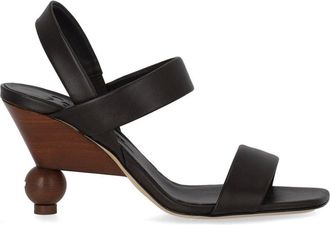 Weekend by Max Mara SANDALO CON TACCO AFFETTO EBANO MAX MARA WEEKEND