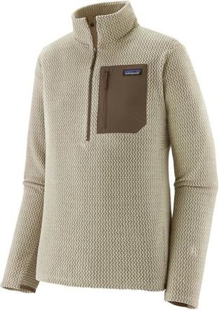 Patagonia R1 Air Zip Neck Fleecepullover f&uuml;r Herren | beige