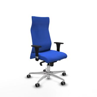 Piqueras y Crespo Sill&oacute;n De Oficina Piqueras Y Crespo B1c086g Azul
