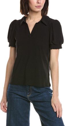 CeCe by Cynthia Steffe Cece Split Neck Collared Top