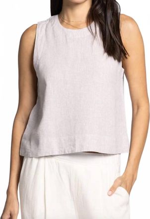 Thread & Supply Anastasia Tank Top In White Oak