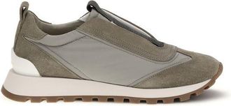 Brunello Cucinelli Bicolor Polyester Womens Sneakers