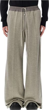 Rick Owens Geth Belas Pants - Heren - Wijde Broeken - Grijs - S - Katoen - Broeken